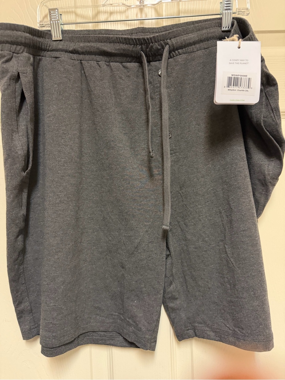 Men's Athletic Drawstring Shorts - Gray